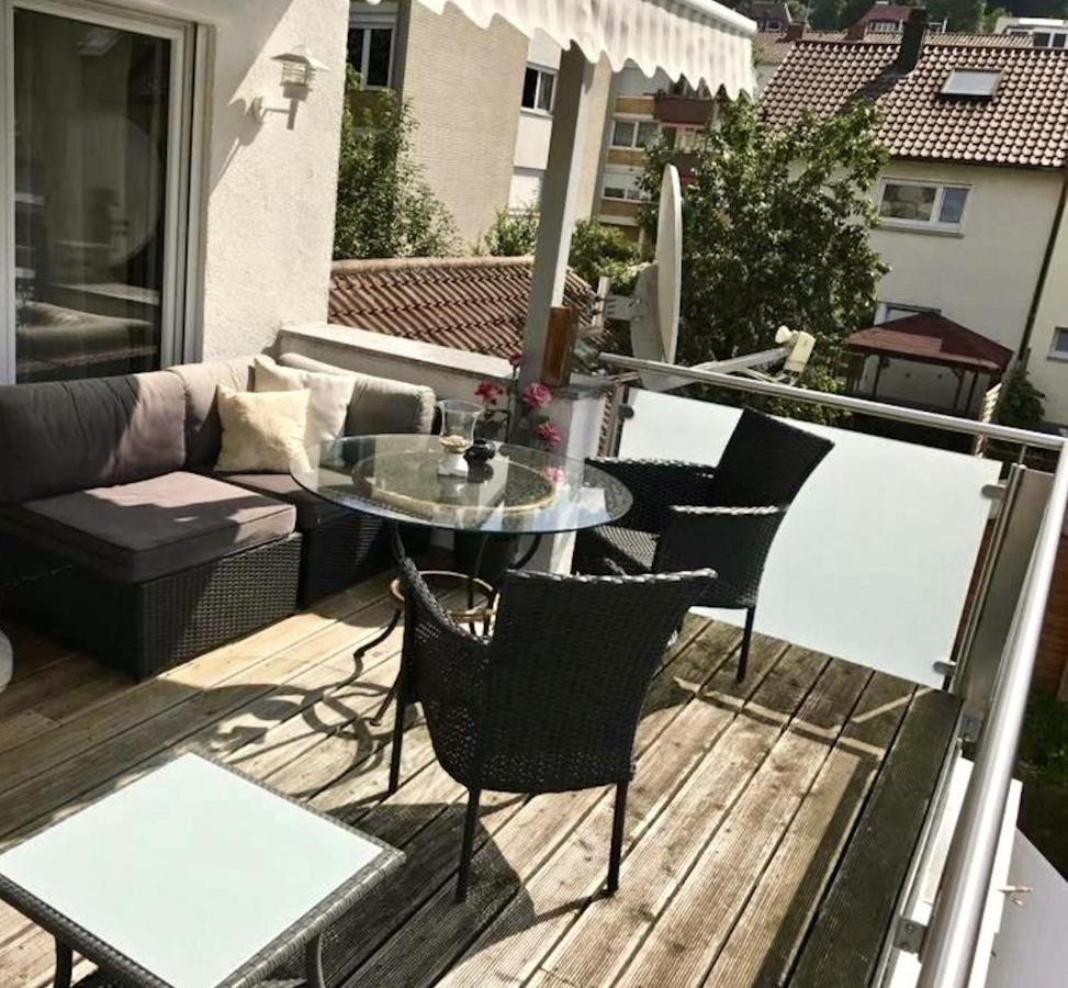 Luxurioeses Studio Im Zentrum, Balkon, Kamin, Klima Apartment Ravensburg Exterior photo