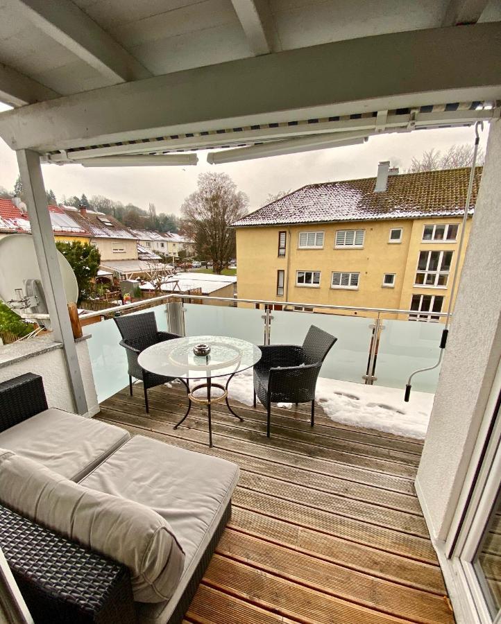 Luxurioeses Studio Im Zentrum, Balkon, Kamin, Klima Apartment Ravensburg Exterior photo